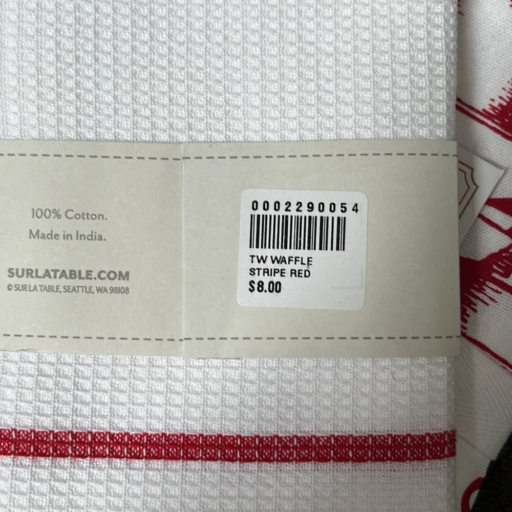NWT  6 Sur La Table KitchenTowels. Set of 6 Towels! - Picture 3 of 5